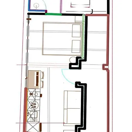 Apartman Berth 1 Savynomad Harbour Residences Bormla Quiet, Curated Heritage, Ground Floor Retreat